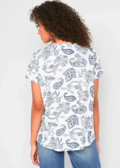 Chemisier manches courtes