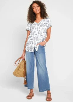 Chemisier manches courtes