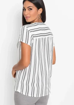 Chemisier manches courtes 100% viscose