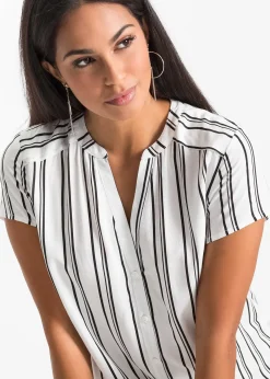 Chemisier manches courtes 100% viscose