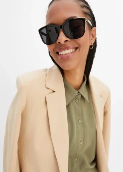 Chemisier manches courtes avec polyester recyclé