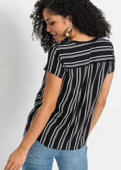 Chemisier manches courtes 100% viscose