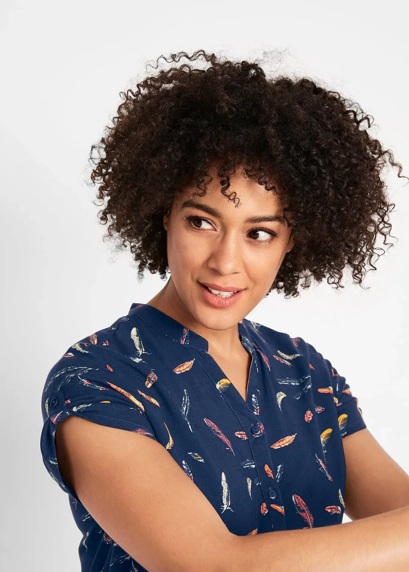 Chemisier manches courtes en viscose fluide