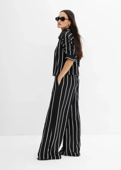 Chemisier manches courtes en crêpe texturé