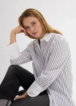 Chemisier oversize 100% coton