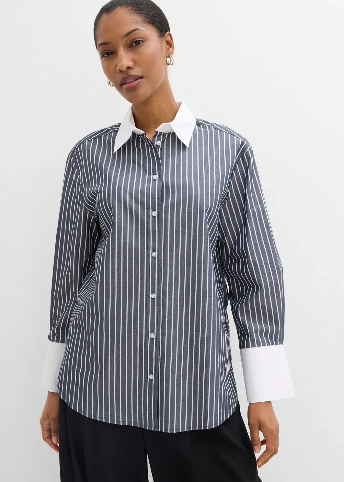 Chemisier oversize 100% coton