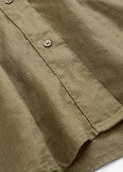 Chemisier oversize 100% lin