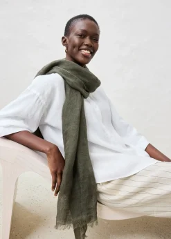 Chemisier oversize 100% lin