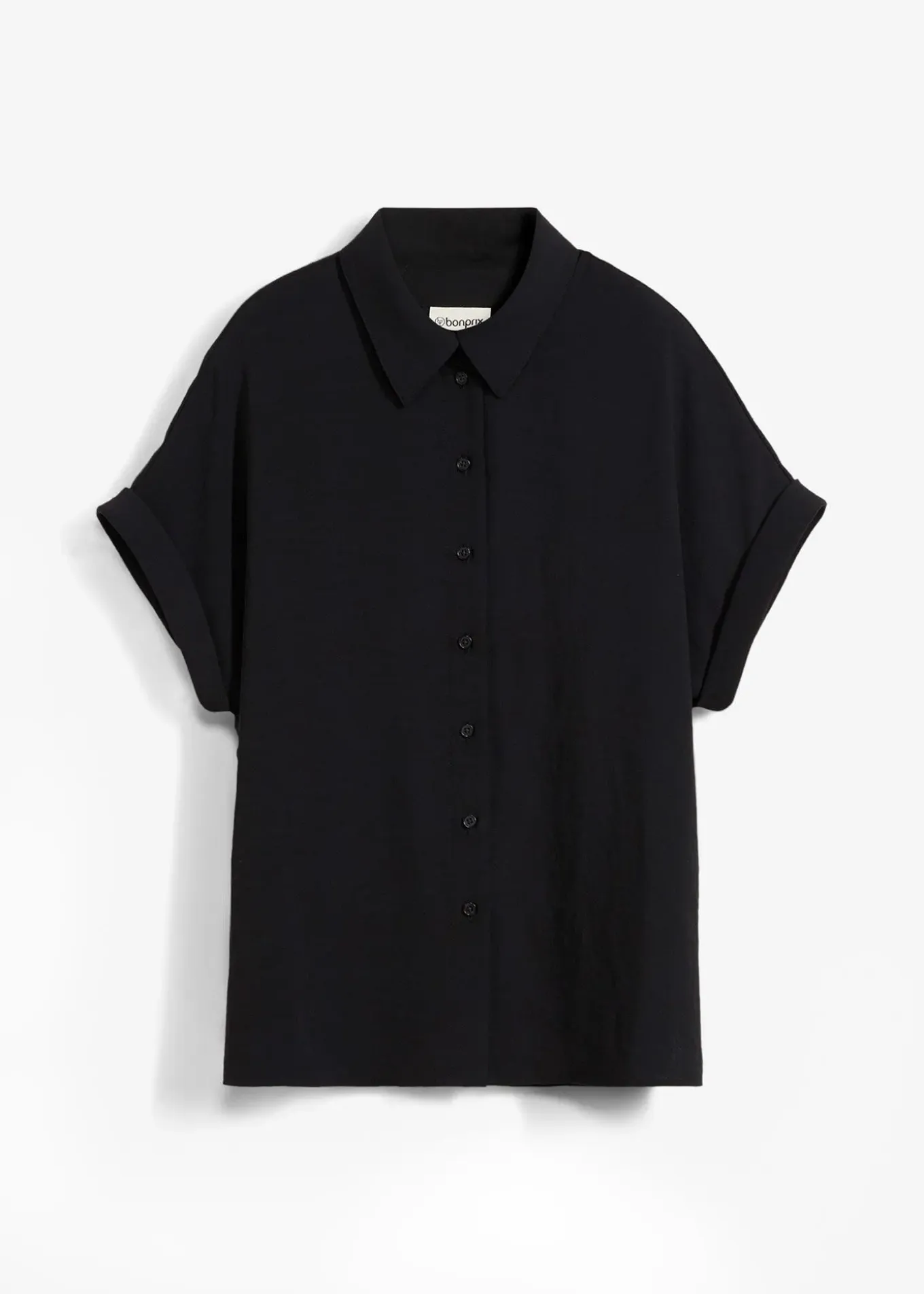 Chemisier oversize en crêpe texturé