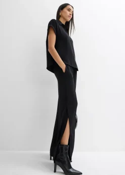 Chemisier oversize en crêpe texturé