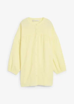 Chemisier oversize en gaze de coton