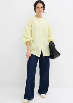 Chemisier oversize en gaze de coton