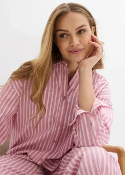 Chemisier oversize en popeline de coton