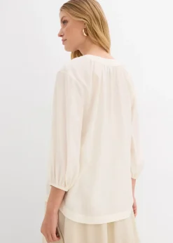 Chemisier oversize en viscose mélangée