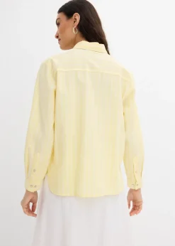 Chemisier rayé 100% coton