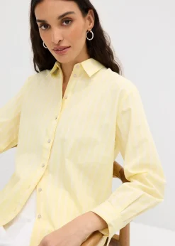 Chemisier rayé 100% coton