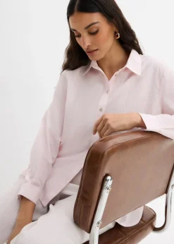 Chemisier rayé 100% coton