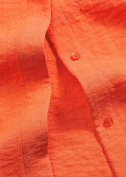 Chemisier sans manches en viscose mélangée