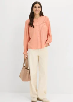 Chemisier style campagne en viscose fluide