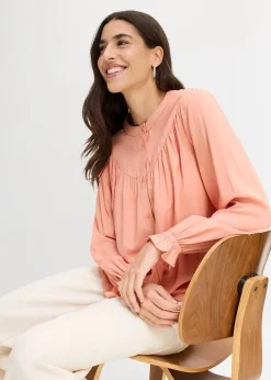 Chemisier style campagne en viscose fluide