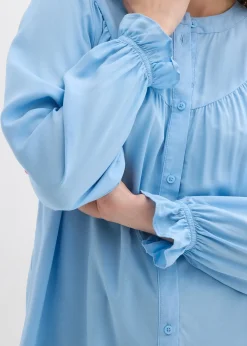 Chemisier style campagne en viscose fluide