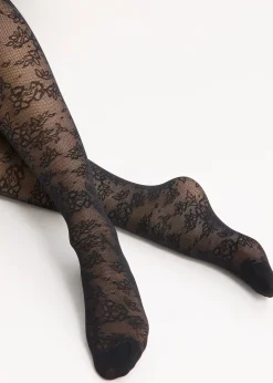 Collant 70den en dentelle