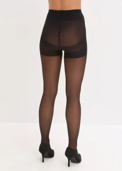 Collant 30den semi-opaque avec ceinture confort + légère compression