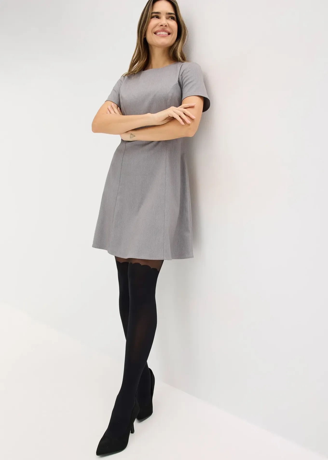 Collant effet jambières 70den