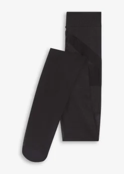 Collant opaque effet push up + ventre plat + ceinture confort + compression, 50den