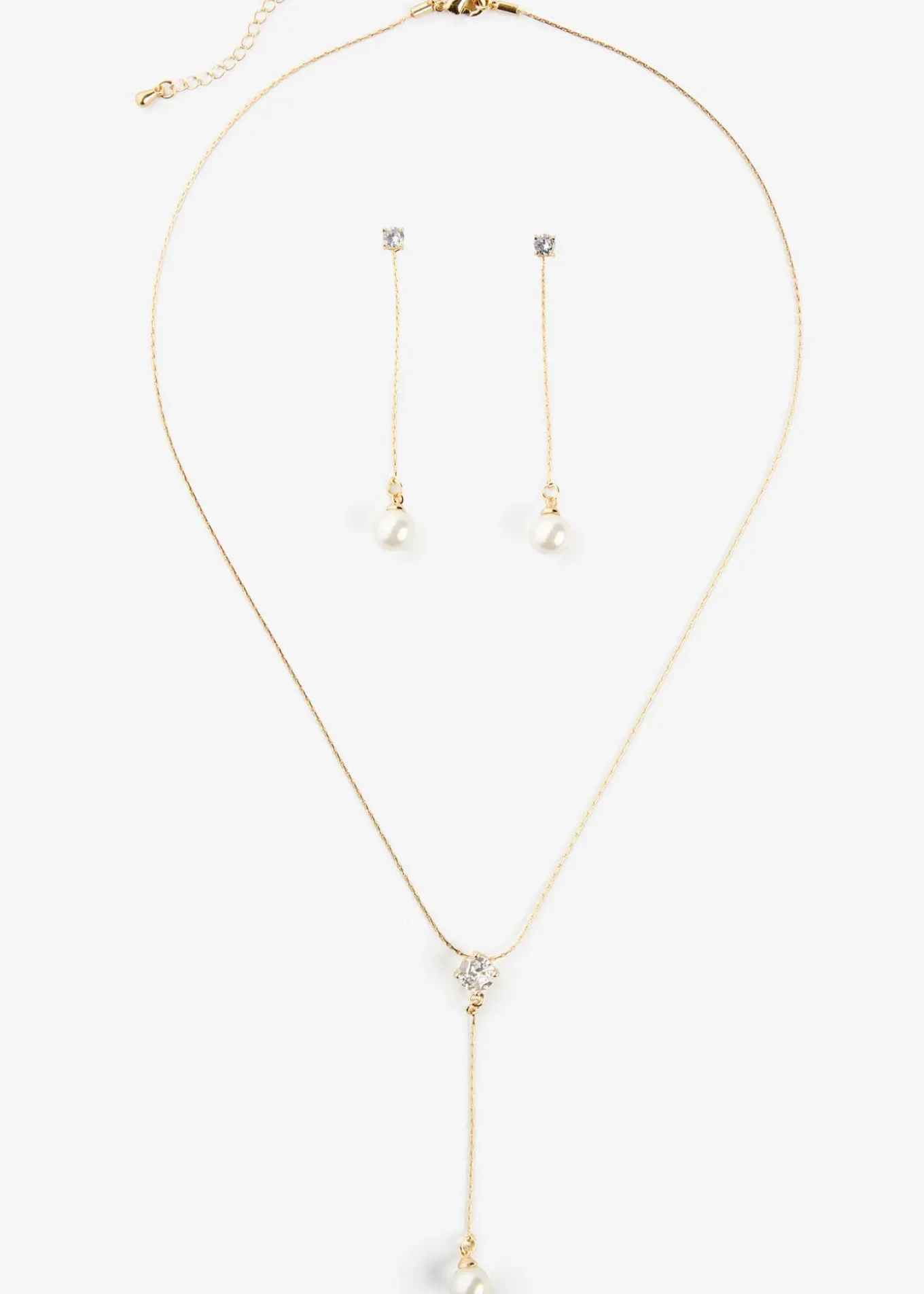 Collier + boucles d’oreille (ens. 2 pces)