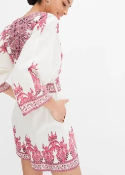 Combi short avec lin