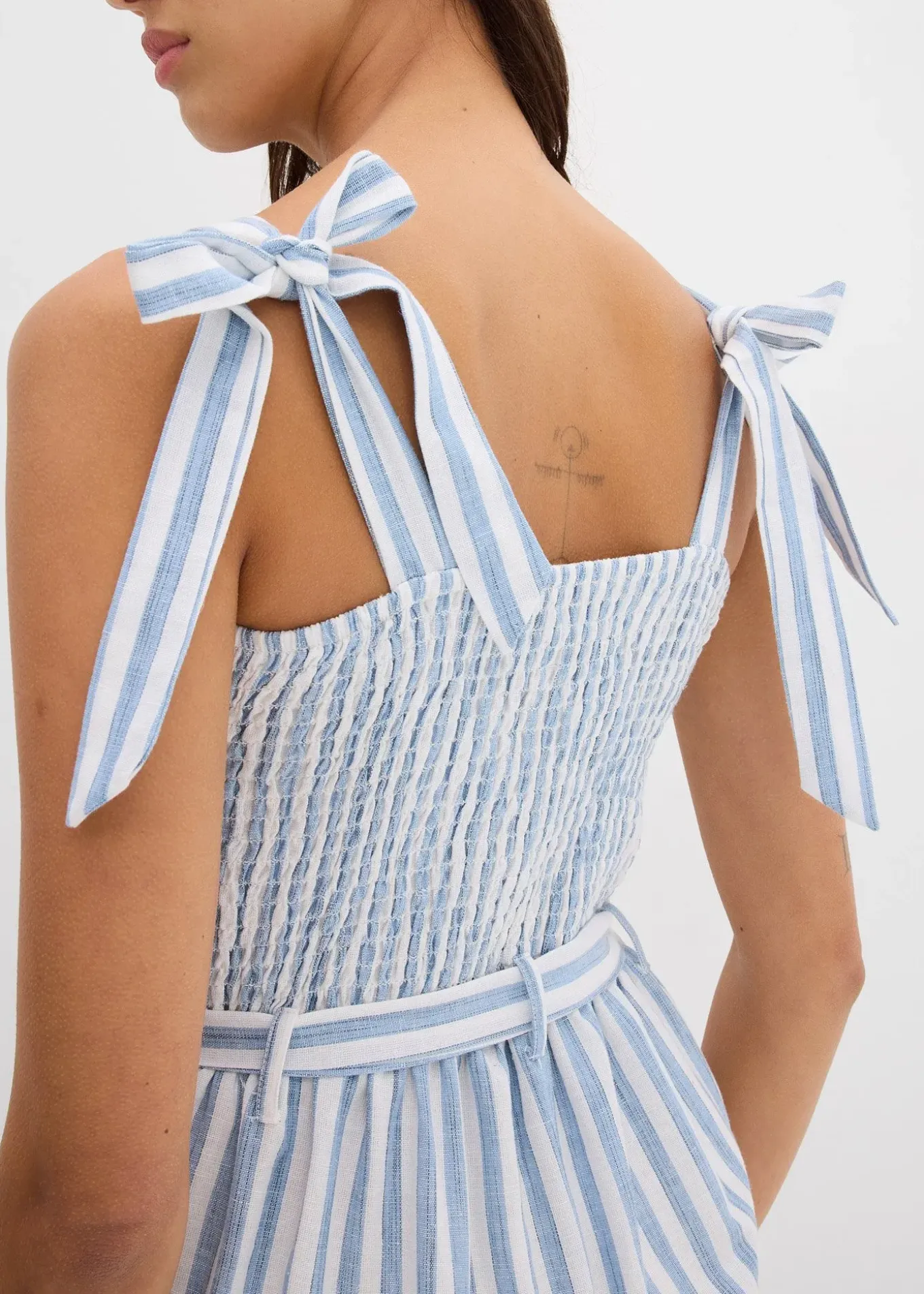 Combinaison coton et lin