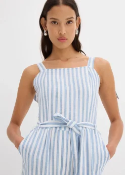 Combinaison coton et lin