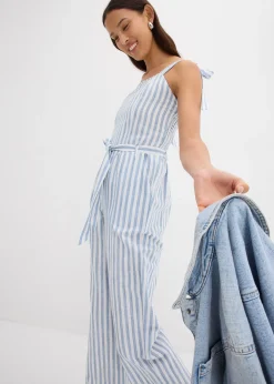 Combinaison coton et lin