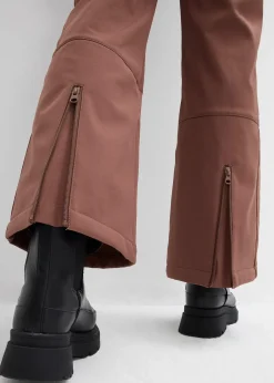 Combinaison de ski rembourrée en softshell déperlant