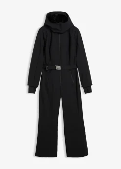 Combinaison de ski rembourrée en softshell déperlant