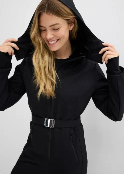 Combinaison de ski rembourrée en softshell déperlant