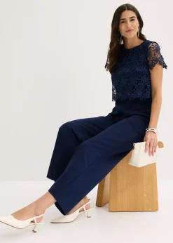 Combinaison douce en matière néoprène avec dentelle