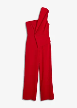 Combinaison en crêpe texturé