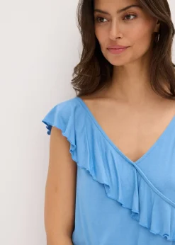 Combinaison en jersey avec volant