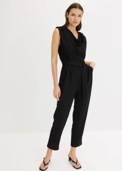 Combinaison en jersey avec épaulettes