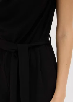 Combinaison en jersey avec épaulettes