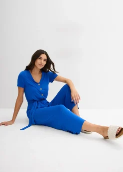 Combinaison en jersey de viscose mélangée