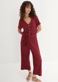 Combinaison en jersey de viscose mélangée