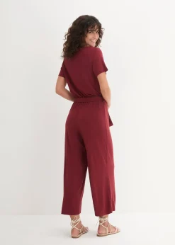 Combinaison en jersey de viscose mélangée