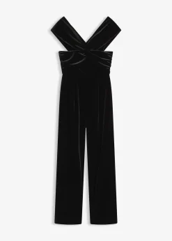 Combinaison en jersey velours fluide