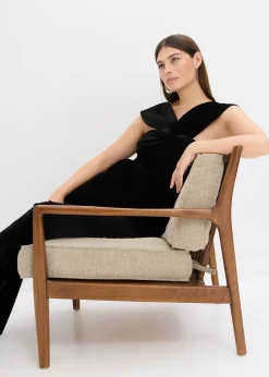 Combinaison en jersey velours fluide