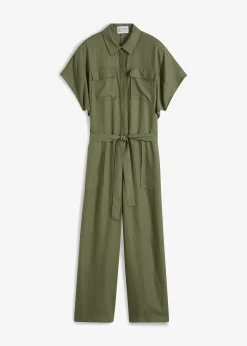 Combinaison en lyocell fluide