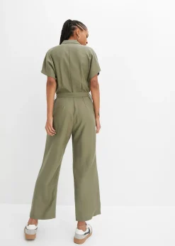 Combinaison en lyocell fluide