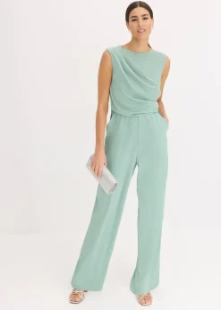 Combinaison en satin brillant